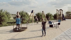 Новая детская и спортивная площадки появятся в Журавлёвке Белгородского района