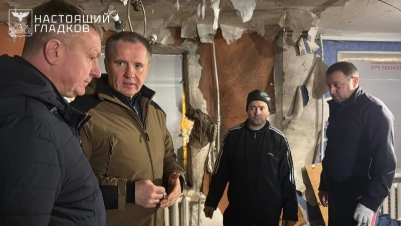 Вячеслав Гладков провёл рабочую поездку в Борисовский округ из-за участившихся атак БПЛА