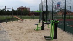 Новая детская спортивная площадка появилась в Белгородском районе