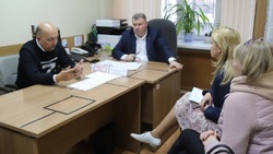 Владимир Перцев провёл личный приём жителей Белгородского района