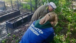 Волонтёры Белгородского района продолжили принимать участие в акции «Субботник памяти»