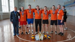 Белгородские спасатели – победители турнира по волейболу среди силовых структур региона
