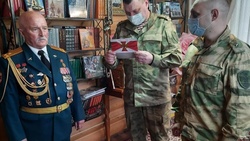 Белгородские росгвардейцы встретились с участником боевых действий в Афганистане
