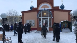Сотрудники полиции Белгородского района обеспечили охрану порядка в праздник Крещения