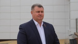 Владимир Перцев поздравил с Днём Победы жителей Белгородского района 