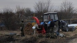 Масштабная уборка продолжилась на территории Белгородского района