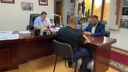 Начальник ОМВД и председатель Общественного совета провели приём граждан в Белгородском районе