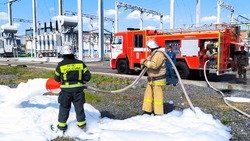 Белгородские энергетики и пожарные ликвидировали условное возгорание на подстанции