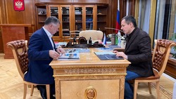 Вячеслав Гладков встретился с заместителем председателя правительства РФ Маратом Хуснуллиным