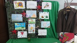 Выставка детских рисунков «Великая победа глазами детей» открылась в ЦКР села Беловское