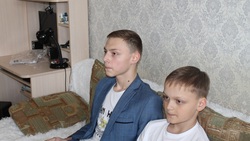 Школьник из Северного Белгородского района получил в подарок новый компьютер