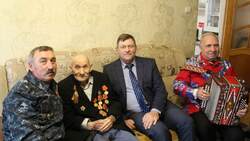 Единственный ветеран из Стрелецкого отметил 93-летие