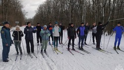 Белгородские спасатели и пожарные приняли участие в лыжных гонках