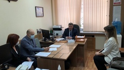 Глава администрации Белгородского района Владимир Перцев провёл личный прием граждан