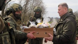 Владимир Перцев поздравил военнослужащих с приближающимся Днём светлой Пасхи