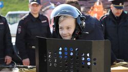 Белгородские полицейские приняли участие в Параде профессий