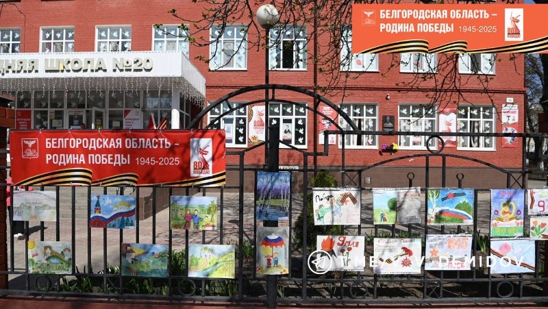 Импровизированная выставка под открытым небом открылась в Белгороде