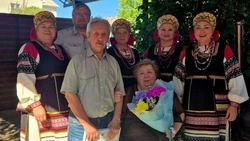 Супружеская пара из Белгородского района отметила золотую свадьбу