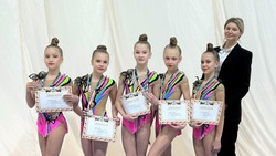 Гимнастки ДЮСШ Белгородского района приняли участие в первенстве по художественной гимнастике