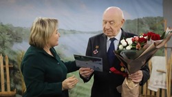 Житель Комсомольского поселения Иван Мишакин отметил 90-летие