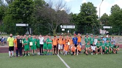 Районные соревнования по футболу «Кожаный мяч» прошли в посёлке Майский
