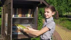 Книжные домики появились под Белгородом