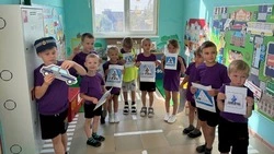 Посвящённое недели безопасности дорожного движения мероприятие прошло в Детском саду села Таврово