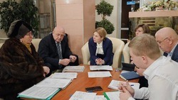 Встреча с отселёнными жителями приграничных территорий Белгородского района прошла в Белгороде