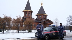 Белгородские росгвардейцы обеспечили безопасность во время Рождественских праздников