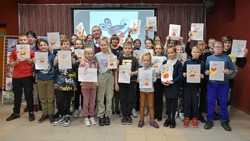 Мастер-класс «Аппликация» прошёл для школьников Белгородского района