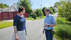 Татьяна Круглякова посетила посёлок Октябрьский с рабочим визитом
