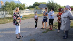 Наталья Сапрыкина встретилась с жителями Белгородского района