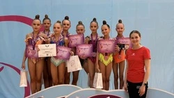 Юные белгородки приняли участие в фестивале по художественной гимнастике «Формула грации»
