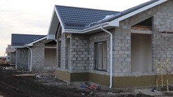 Строительство домов для многодетных семей продолжилось в Белгородском районе