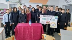 Стражи порядка провели встречу с кадетами Белгородского округа